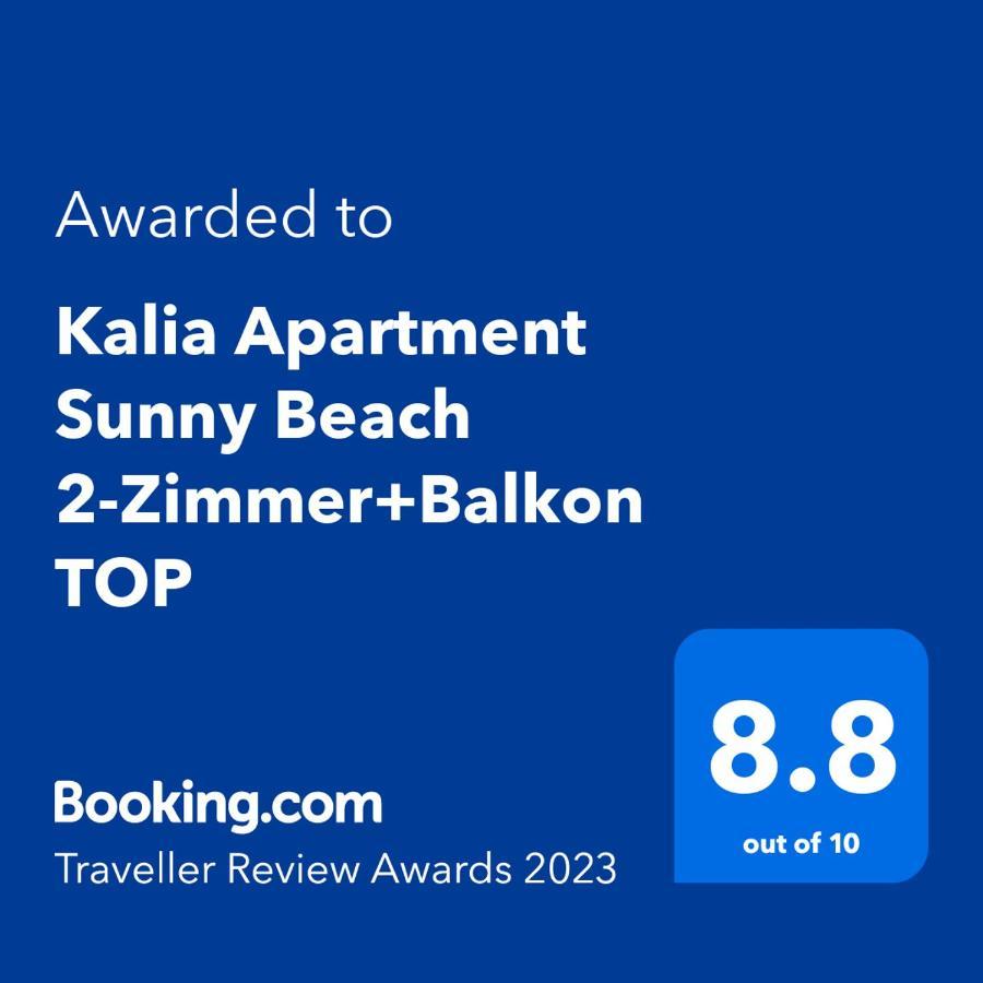 Kalia Apartment Sunny Beach 2-Zimmer+Balkon Top Εξωτερικό φωτογραφία